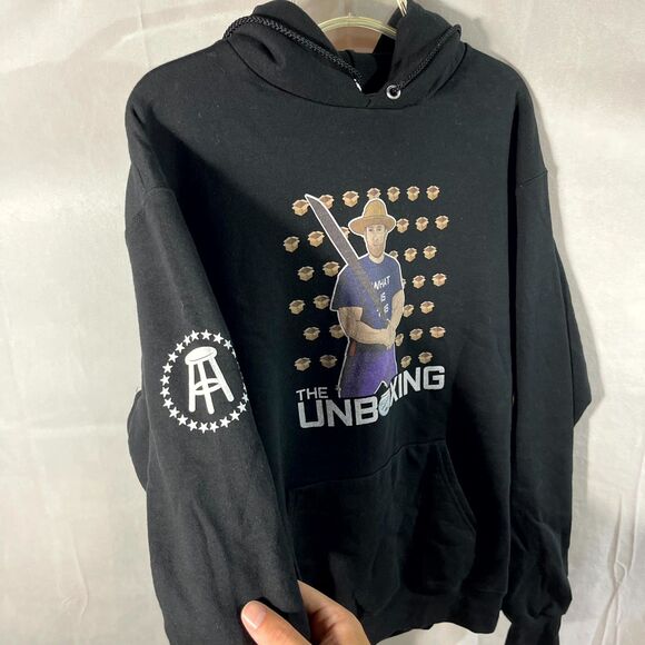 Champion Eco x Barstool Sports‎ Dave Portnoy The Unboxing Sweatshirt Size L Mens - Picture 4 of 10